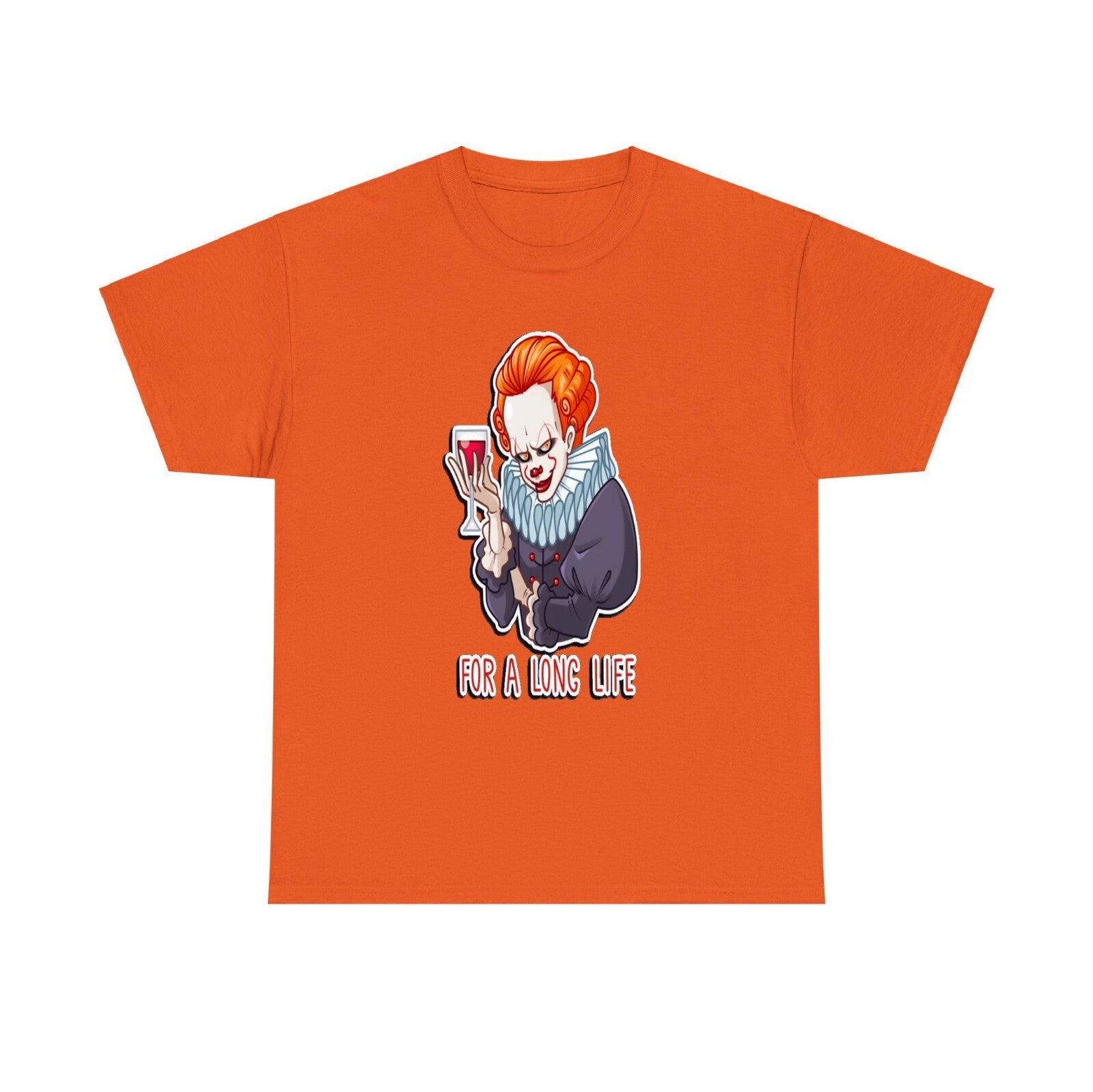 Pennywise Halloween T Shirt, Evil Clown T shirt , Wine lover Unisex Tee Top