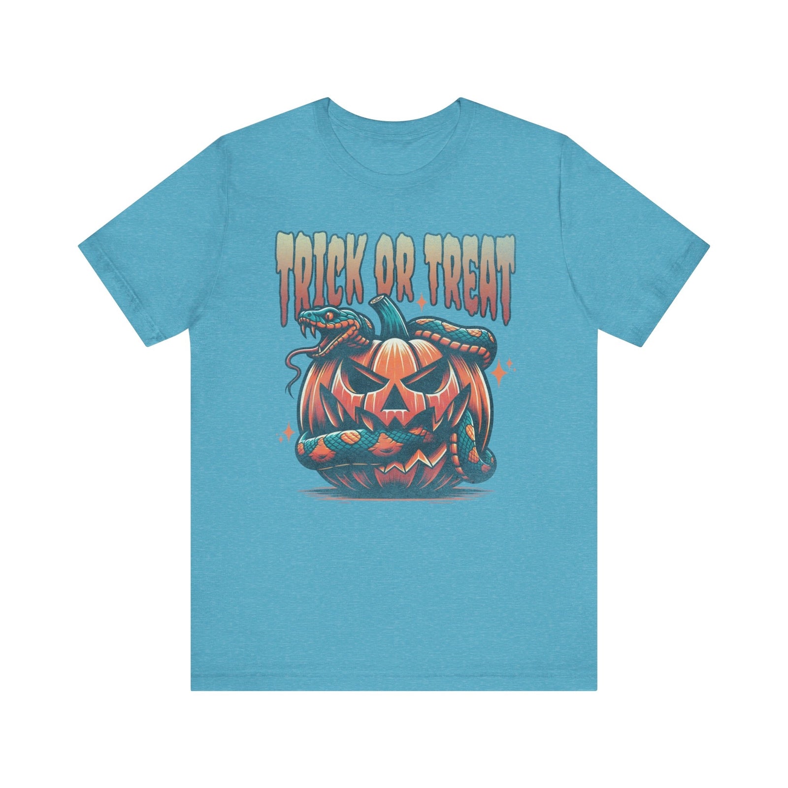 Trick or Treat Shirt, Halloween Shirt, Snake Shirt, Jack-o-Lantern Shirt