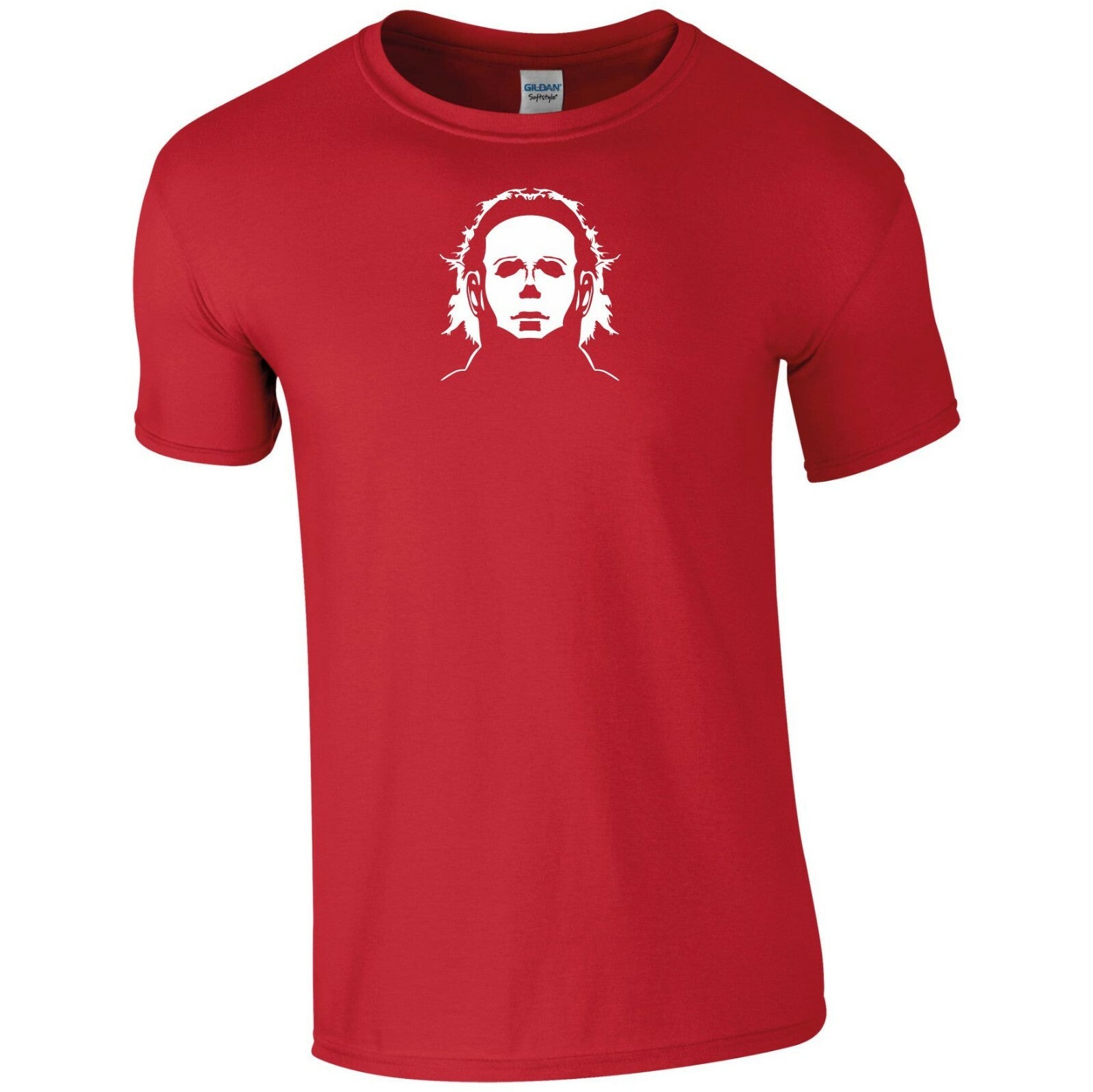 Scary Mask T Shirt Halloween Horror Pumpkin Trick or Treat Witch Fans Men Top
