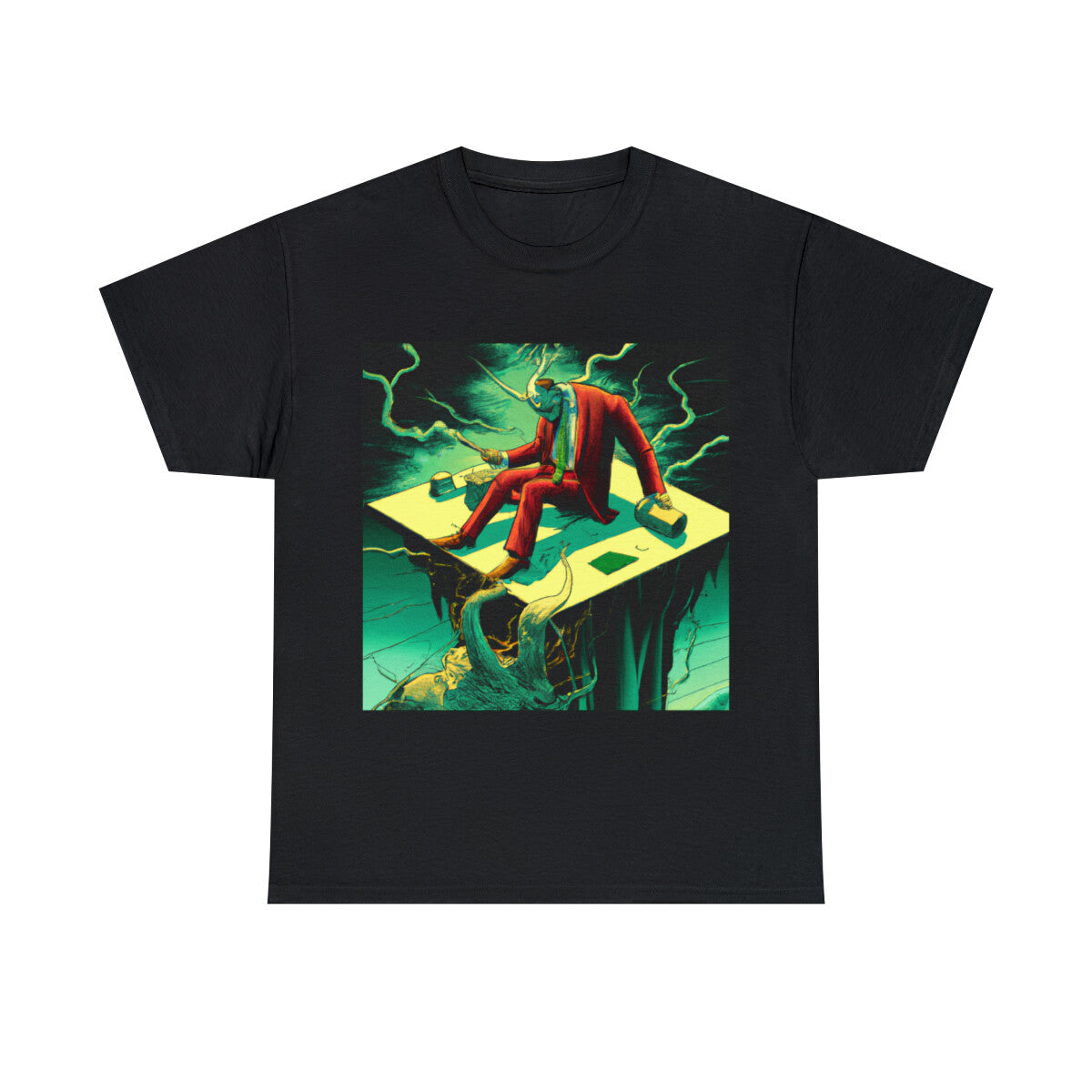 Scary Dark Fantasy Horror T Shirt Halloween Death Metal Disturbed Streetwear Emo