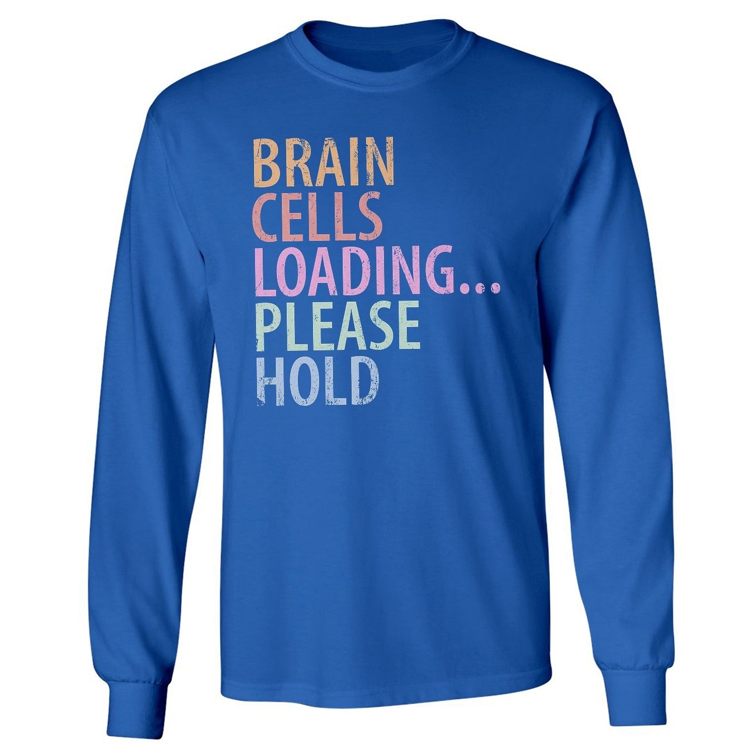 Brain Cells Loading... Please Hold - Back To School Long Sleeve Tshirt