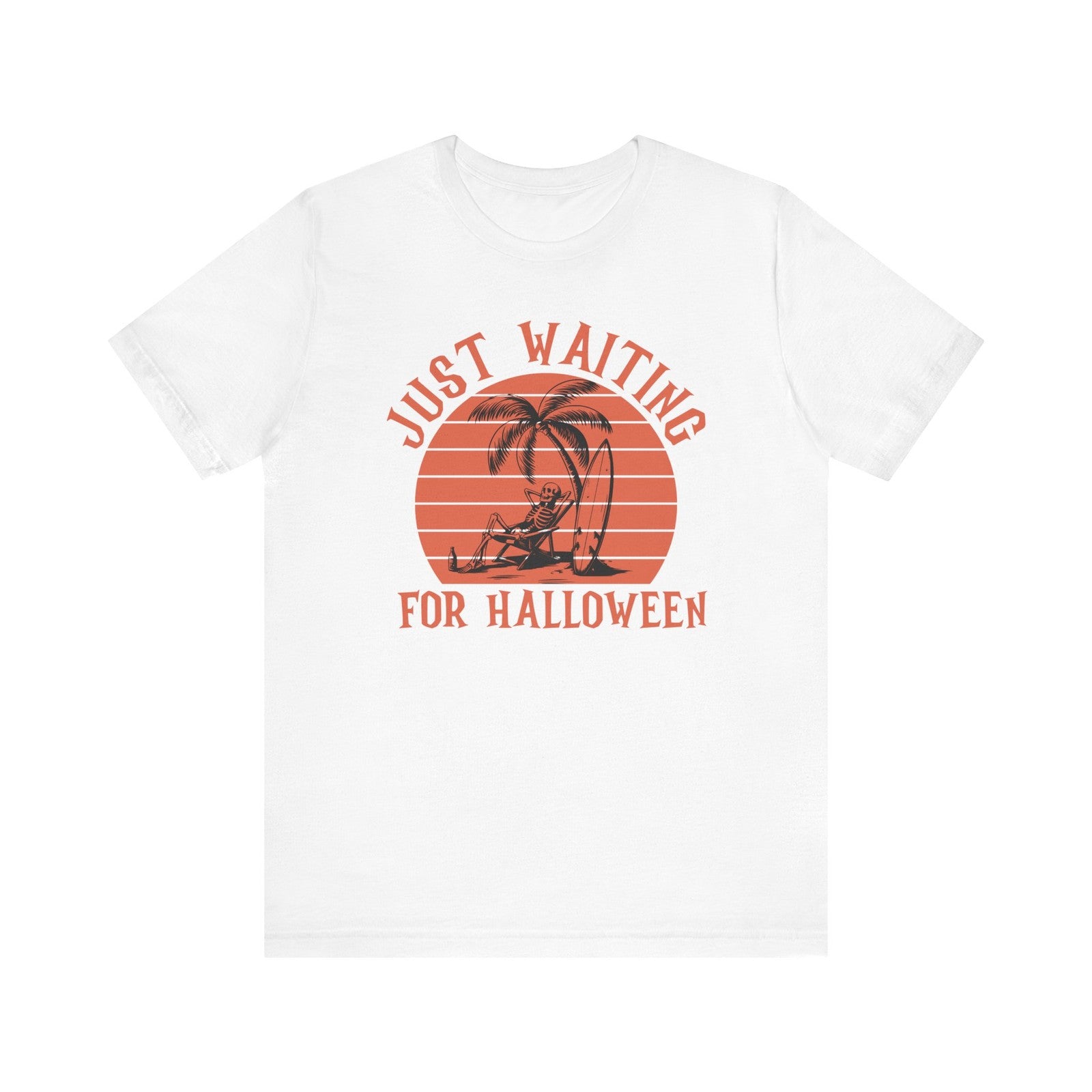 Just Waiting For Halloween, Halloween Tee, Costume Shirt, Trick Or Treat Shirt