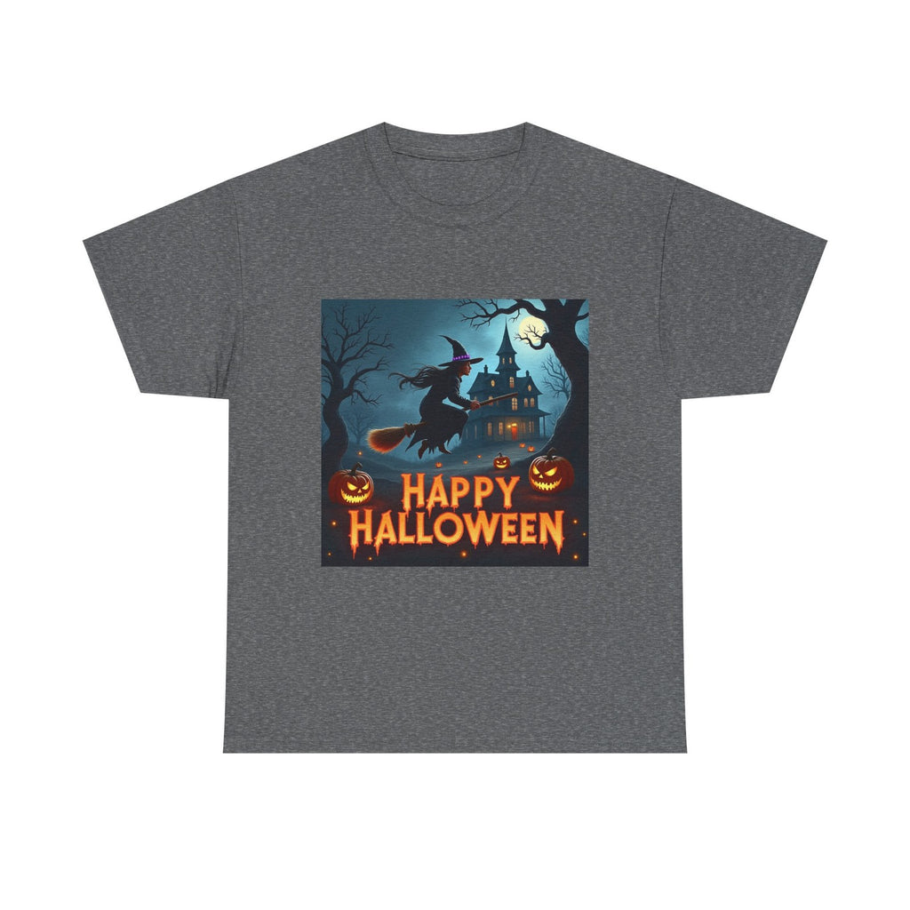 Happy Halloween Unisex Tee, Pumpkin Costume T-Shirt, Trick or Treat Shirt, Scary