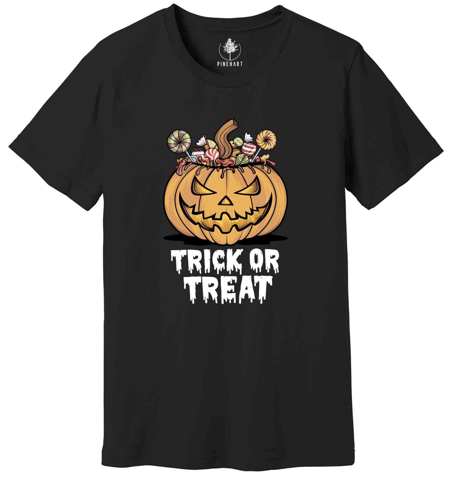 Trick or Treat Shirt, Funny Halloween Shirt, Fall Season Shirt, Cute Halloween