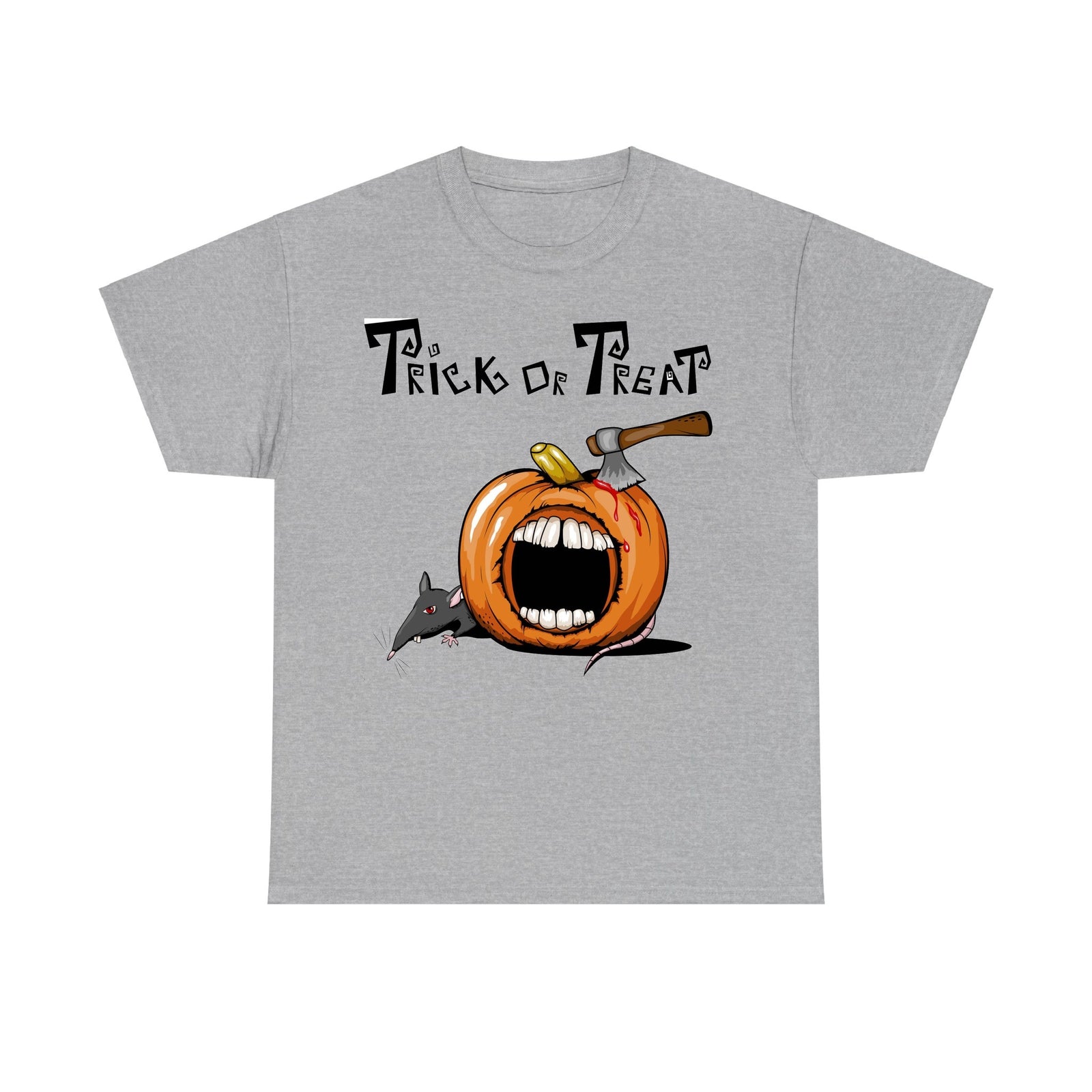 Injured pumpkin Halloween t shirt, Trick or treat, Funny, Unisex t shirt Tee Top
