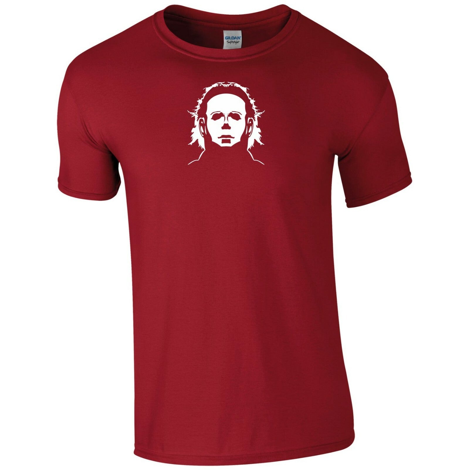 Scary Mask T Shirt Halloween Horror Pumpkin Trick or Treat Witch Fans Men Top