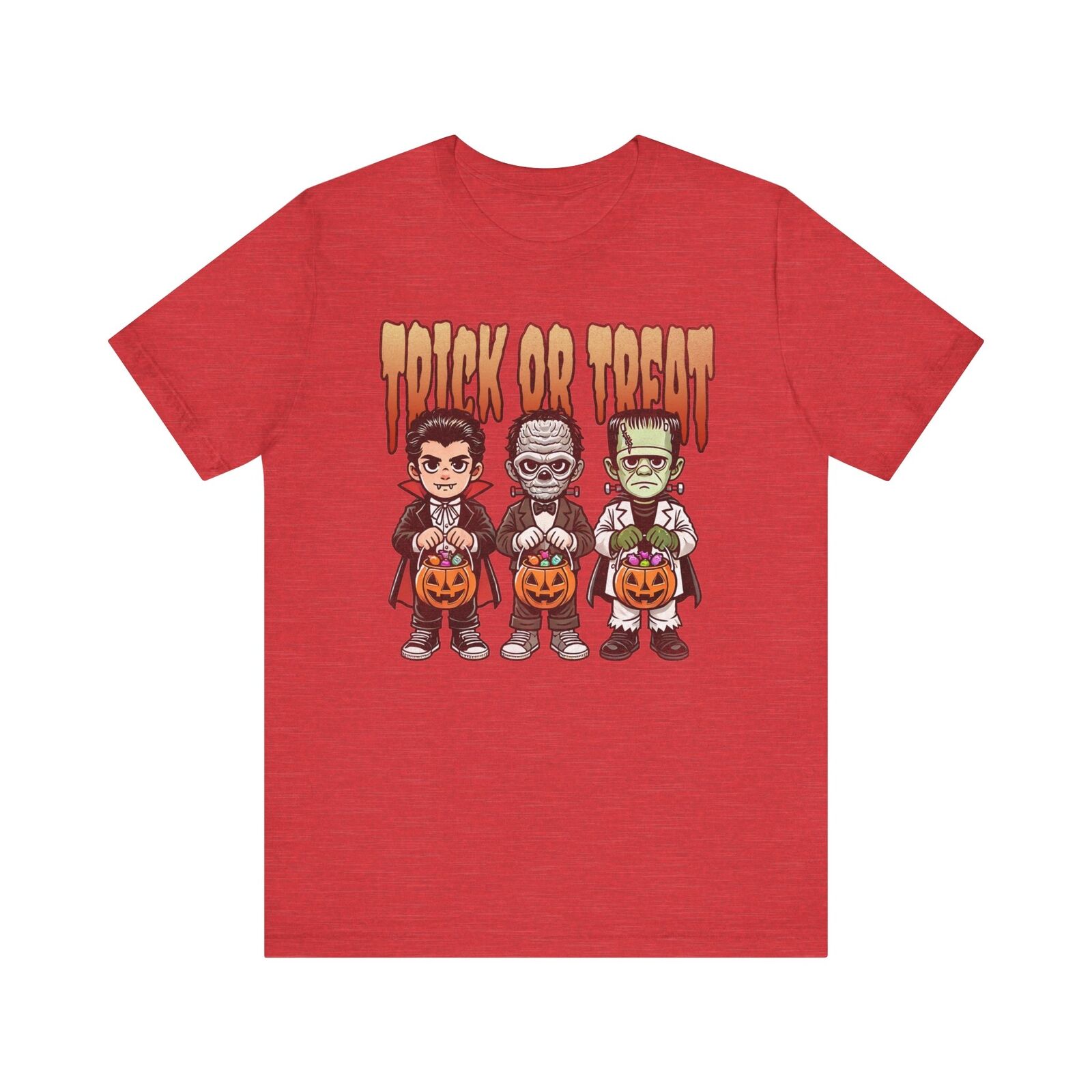 Trick or Treat Shirt, Halloween Shirt, Retro Costume, Vintage Halloween Shirt