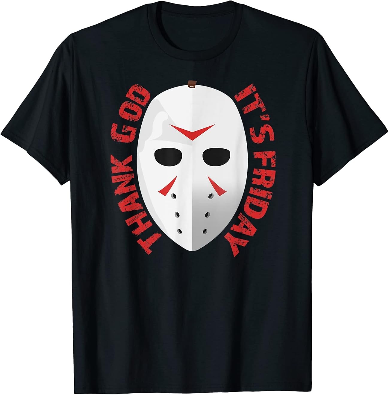 Thank God It's Friday Halloween Horror Scary Movies T-Shirt Gift All