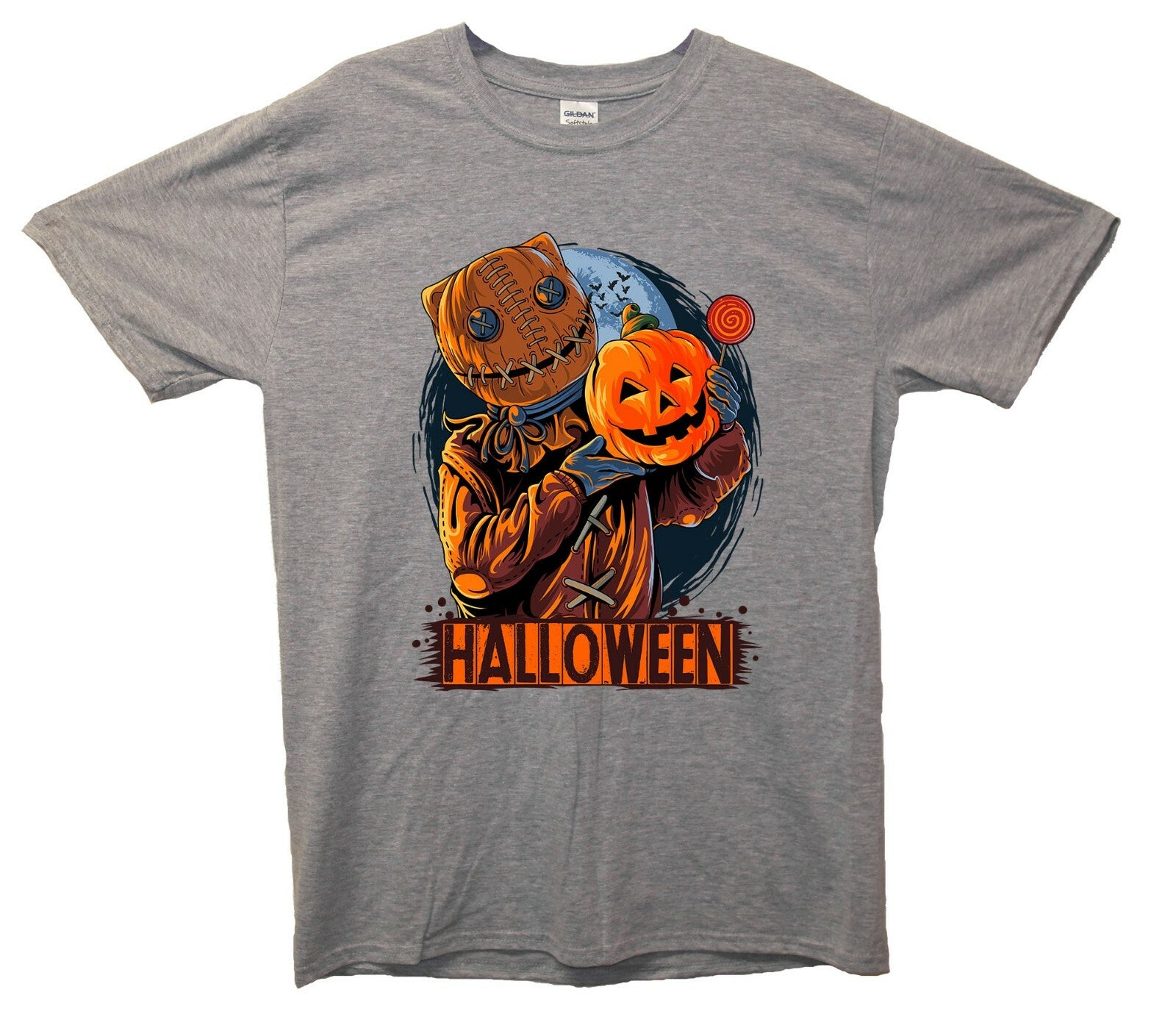 Halloween Costume Scary Printed T-Shirt Halloween, Horror, Cartoon