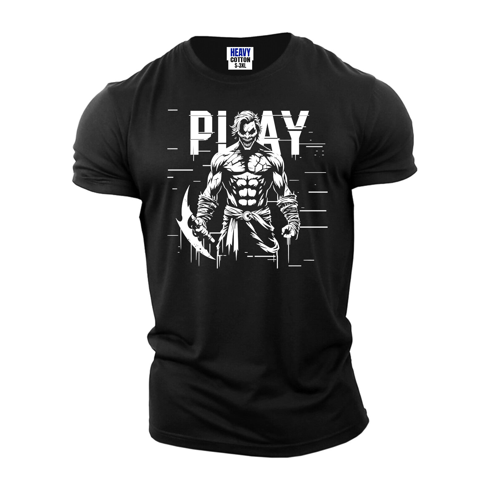 Men's T-Shirt American Halloween Horror Joker USA Gym Workout New Gift Tee S-3XL