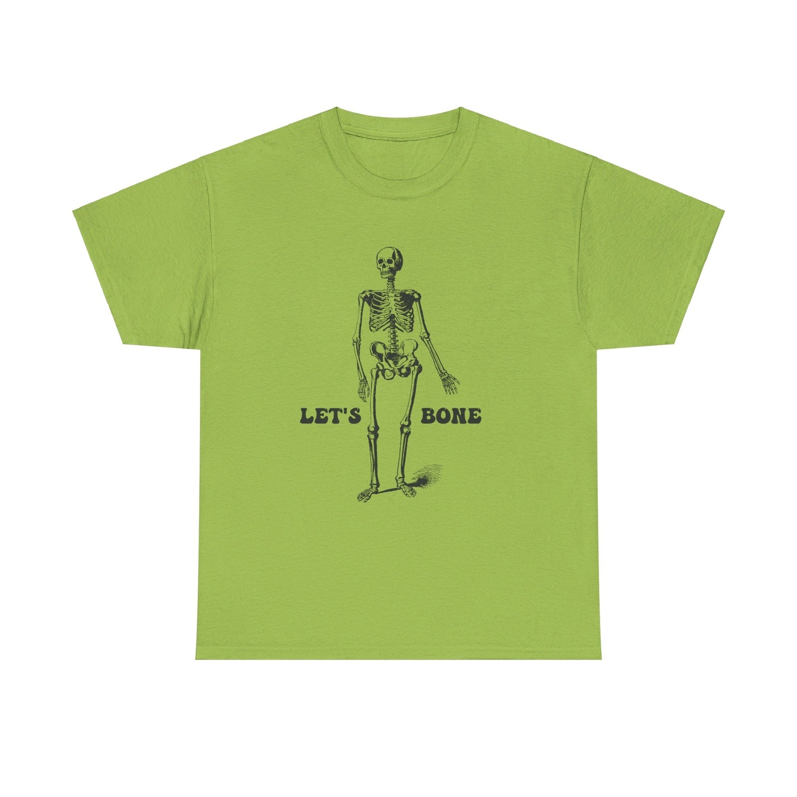 Let's Bone Halloween T shirt skul skeleton costume party trick or treat