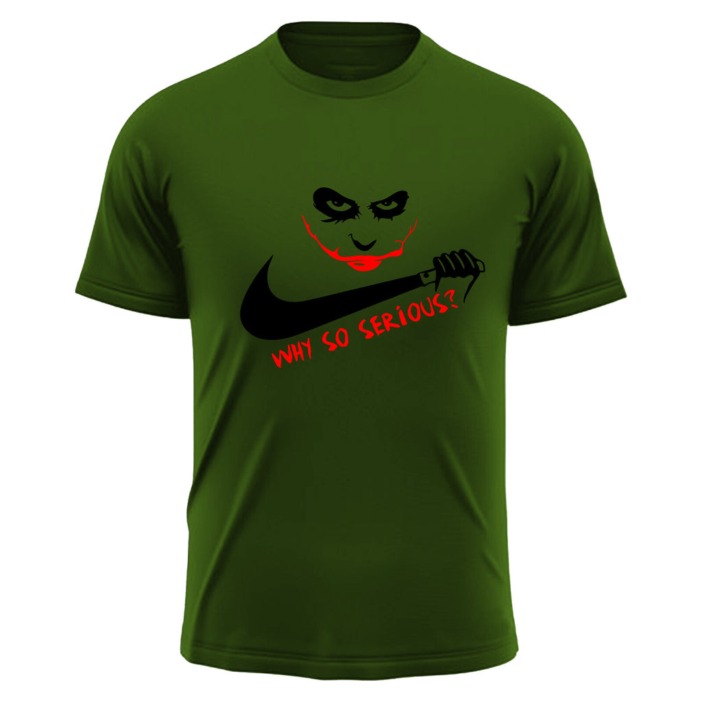 Funny Joker Horror Men Short Sleeve T-Shirt Graphic Halloween Gift USA Tee S-3XL