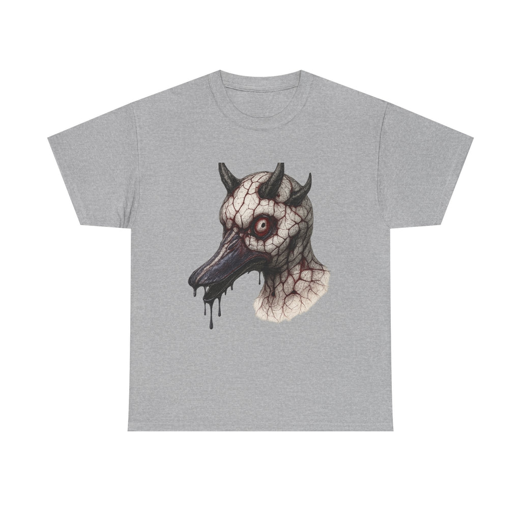 Unisex Adult T Shirt Porcelain Demon Duck Horror Art Scary