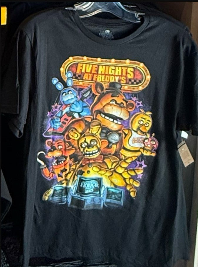 Universal Halloween Horror Nights HHN FNAF 5 Nights At Freddys Shirt Reprint Gif