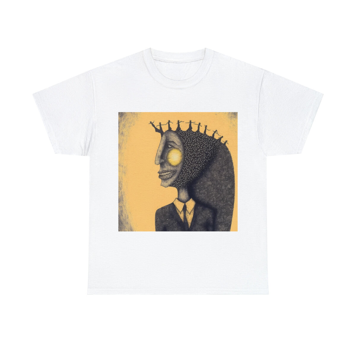 Scary Dark Fantasy Horror T Shirt Death Metal Disturbed Streetwear Emo Retro