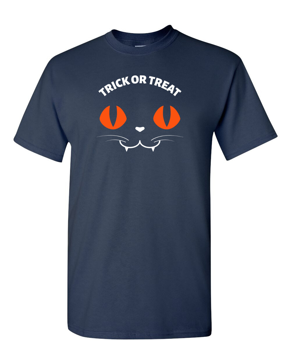 Trick Or Treat T Shirt Halloween Shirt Cat Tee Costume Cat Lover Gift