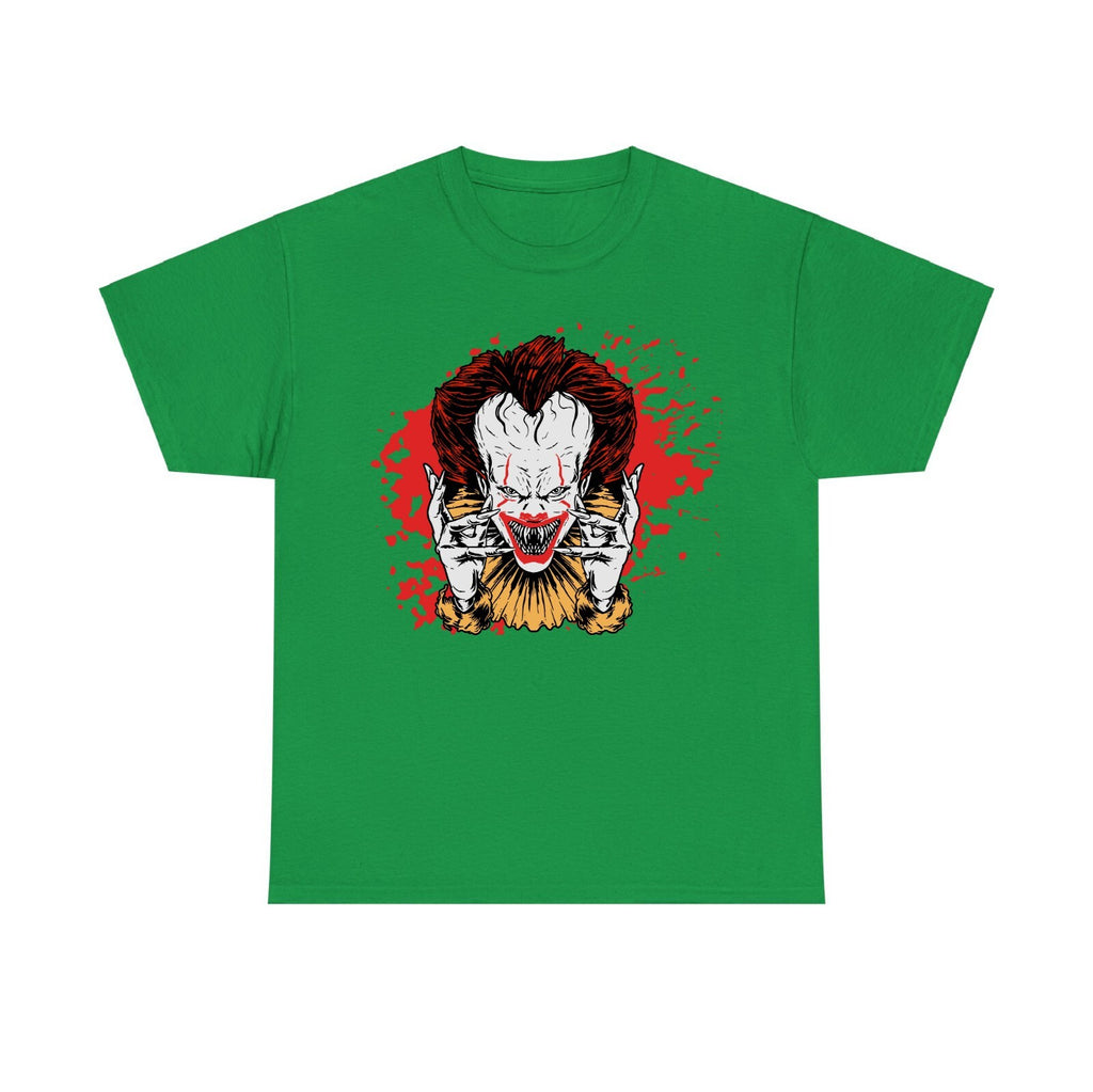 Pennywise Halloween T Shirt, Scary Clown T Shirt, Spooky Unisex Adults and kids