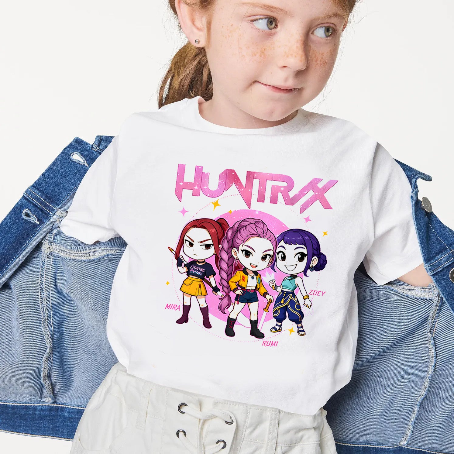 Huntrix Demon Hunters T Shirts, First Day of Kindergarten Shirt, Back to School