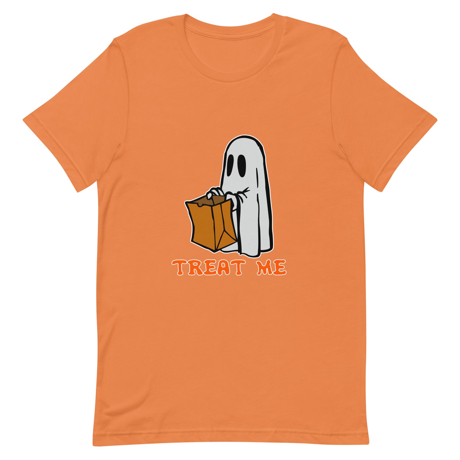 Halloween Trick Or Treat Ghost Unisex t-shirt