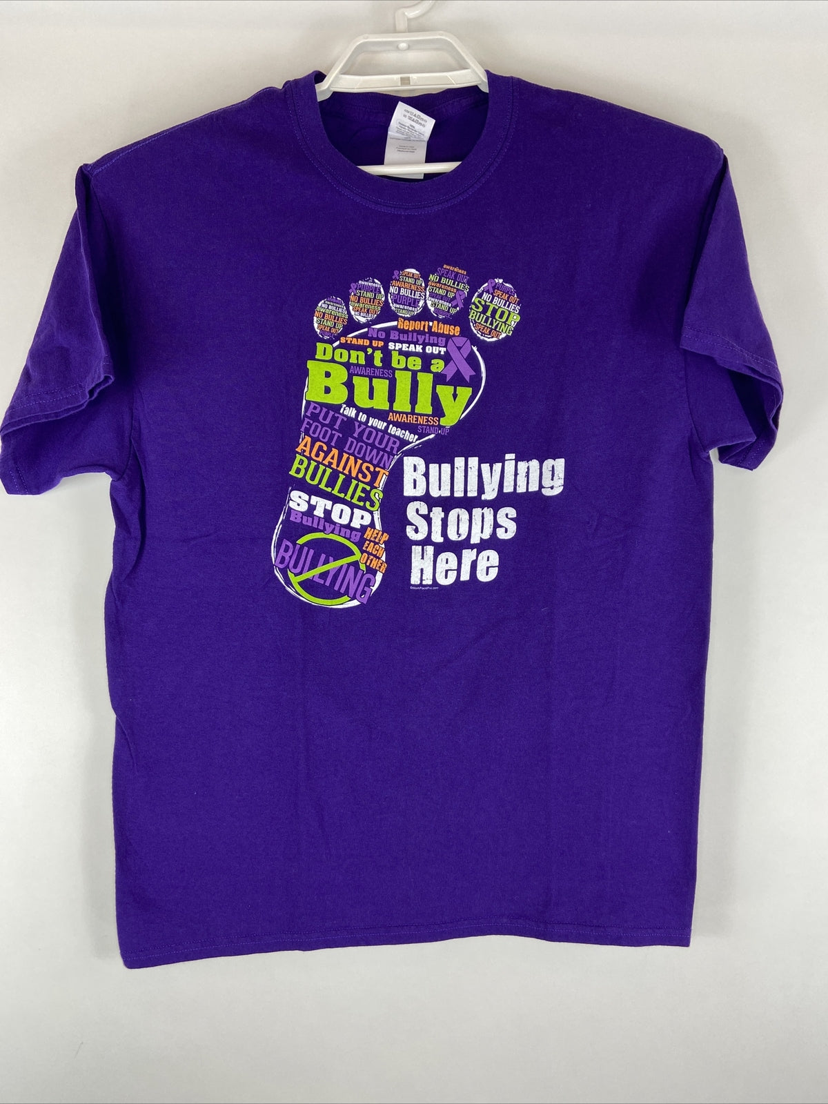 Anti Bullying T-Shirt Stand Up Speak Out Bully Awareness BTS Back to School
