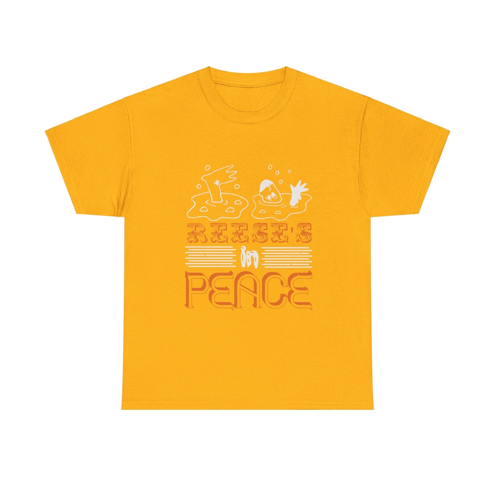 Reese's in Peace funny t shirt Halloween Candy spiders trick or treat costume