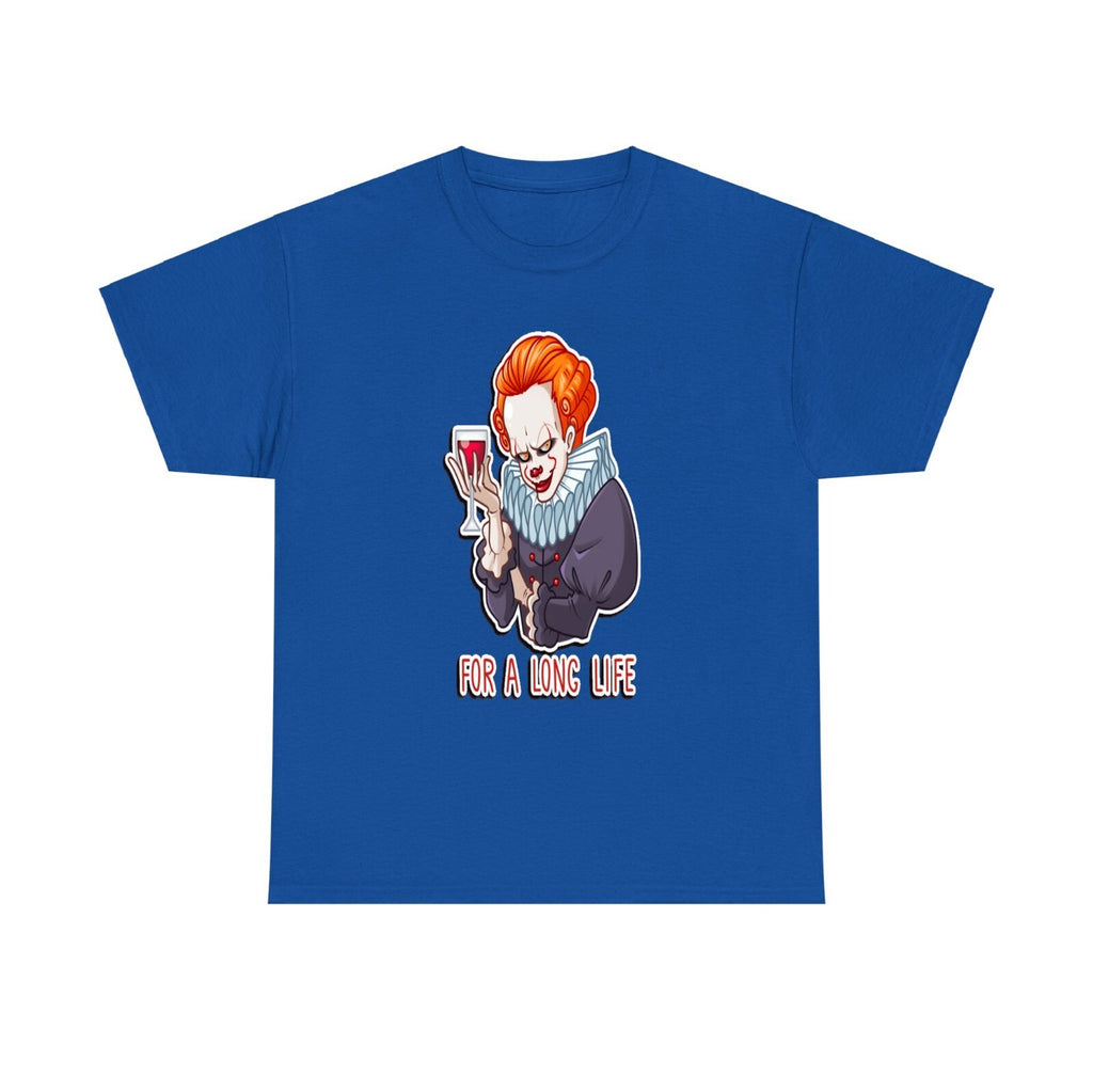 Pennywise Halloween T Shirt, Evil Clown T shirt , Wine lover Unisex Tee Top