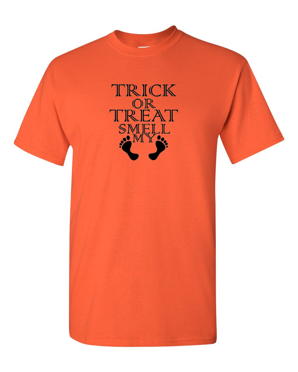 Trick or Treat Smell My Feet T-shirt Halloween Costume Shirt Tee Short Sleeve