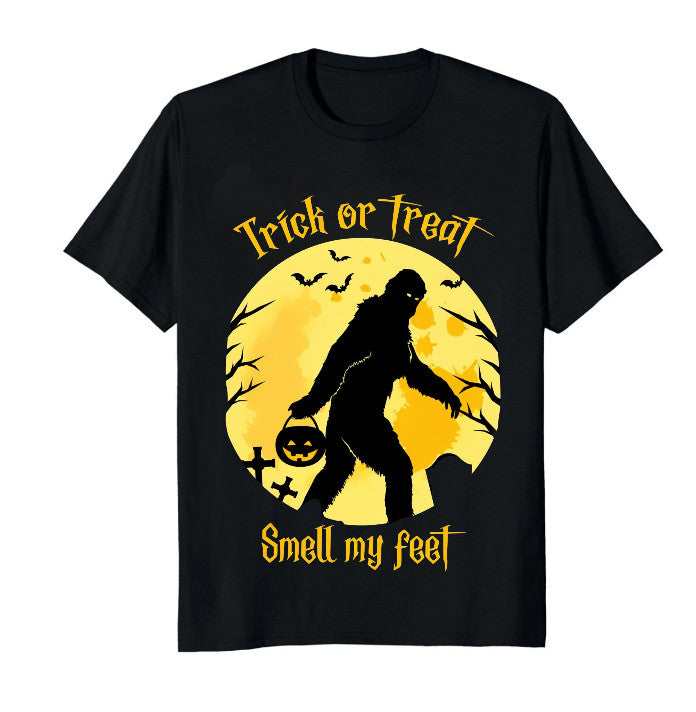 Funny Bigfoot Halloween Tee - Trick or Treat Costume Unisex T-Shirt