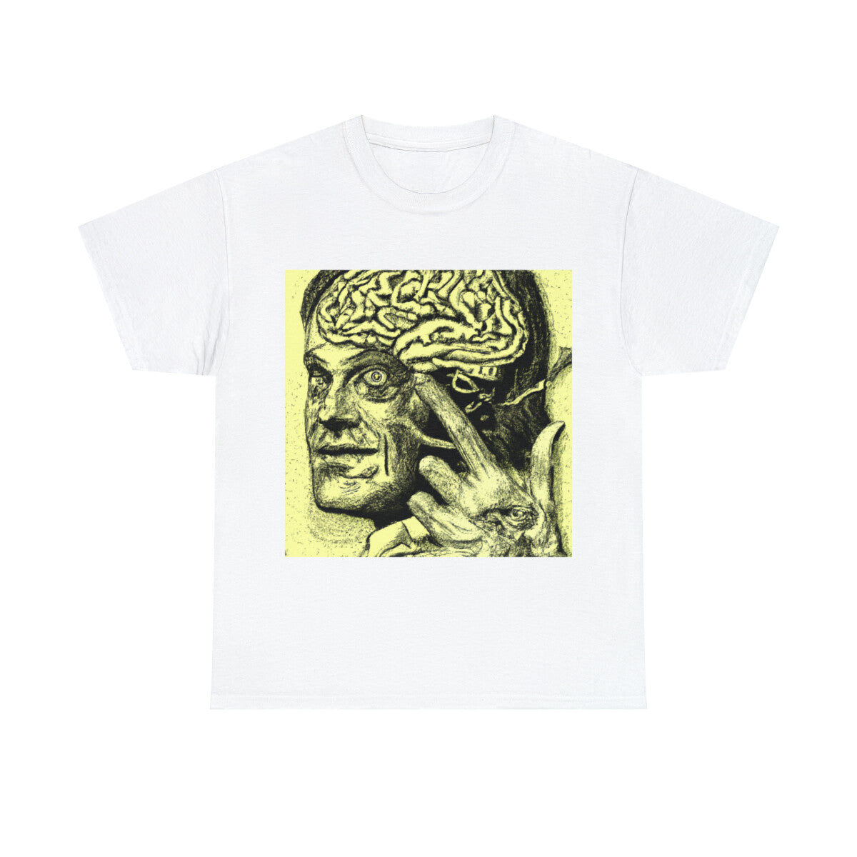 Scary Dark Fantasy Horror Art T Shirt Halloween Death Metal Disturbed Streetwear