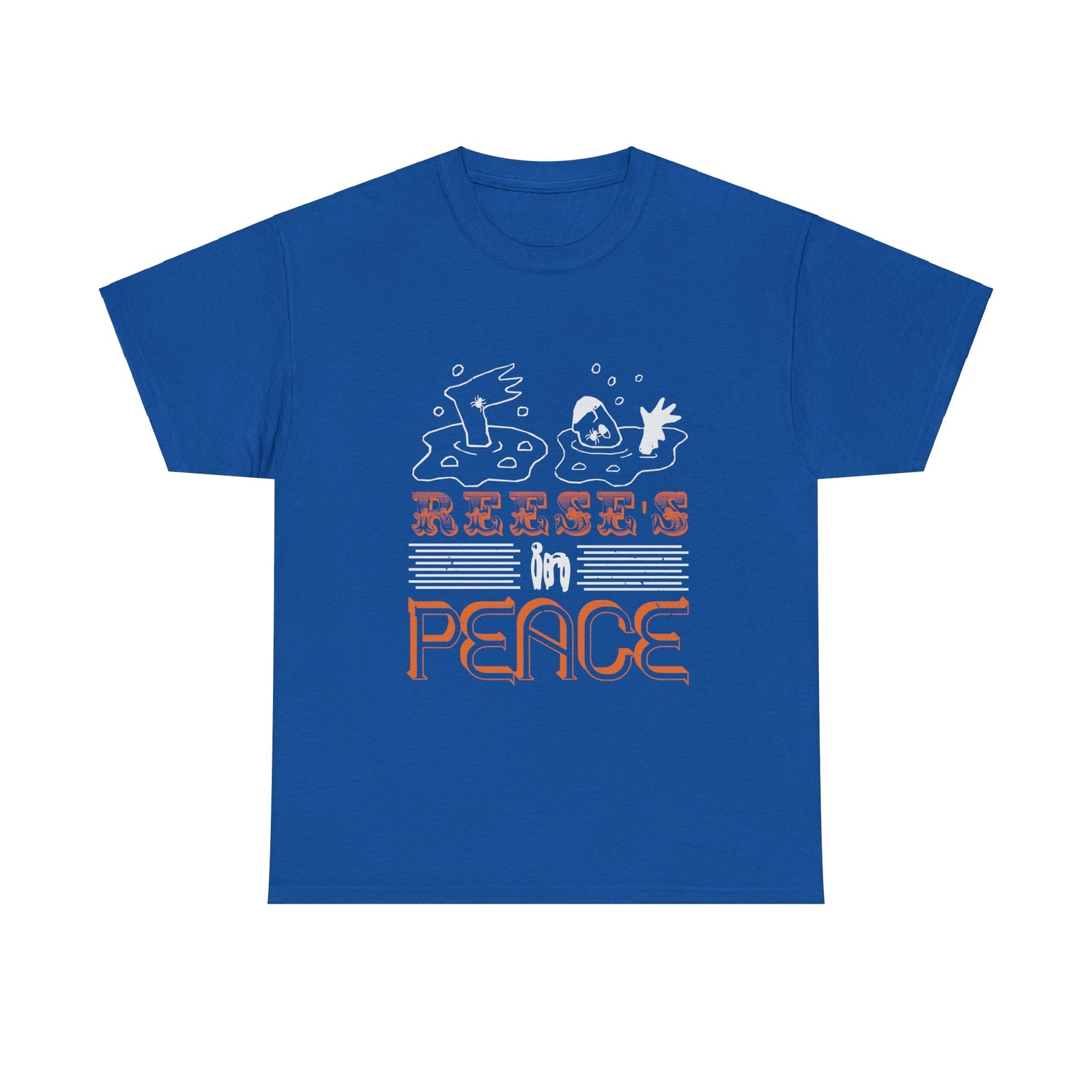 Reese's in Peace funny t shirt Halloween Candy spiders trick or treat costume