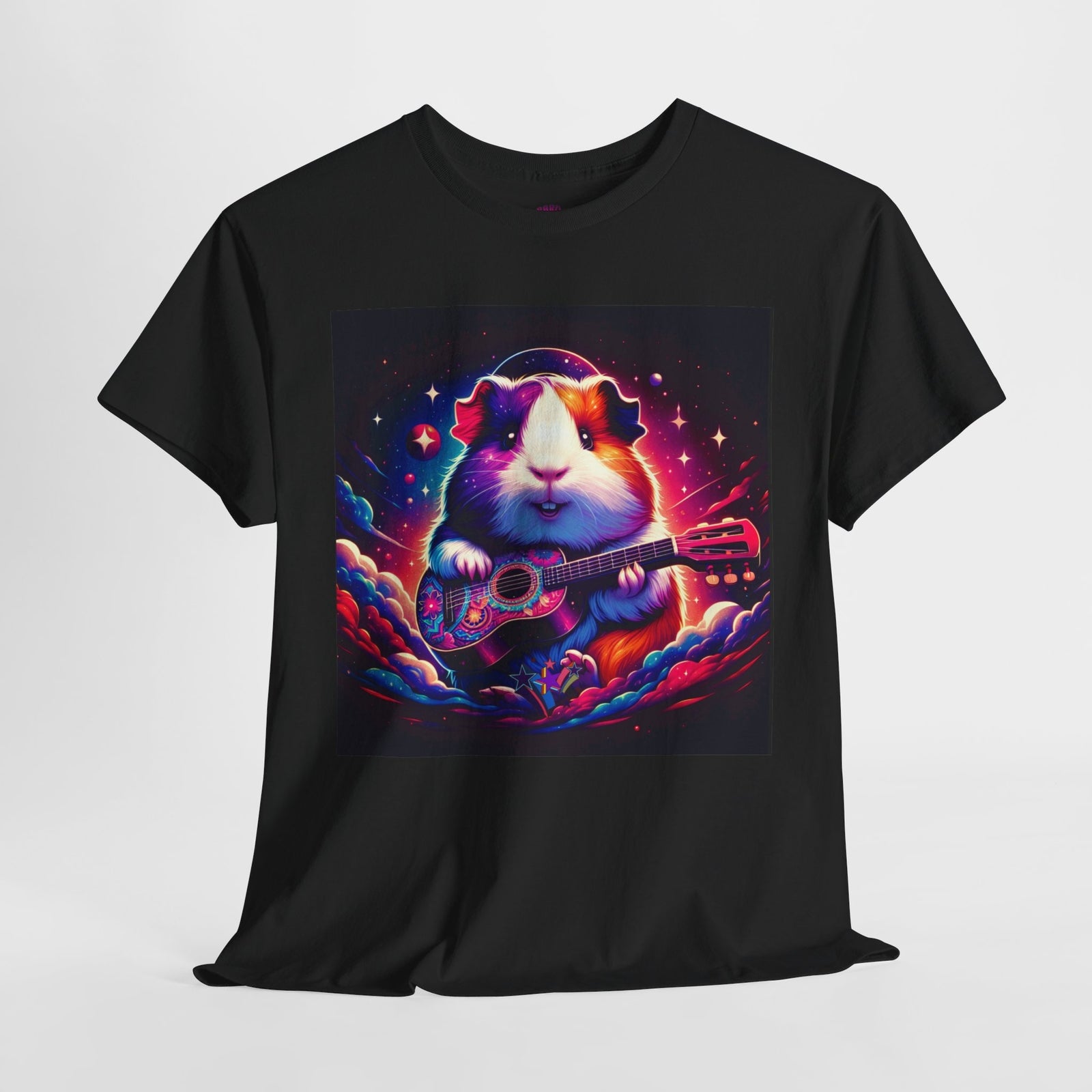 Back to School Graphic tee Cosmic Vibes Guinea Pig Guitar Tee Teen S-3XL Ovrszed
