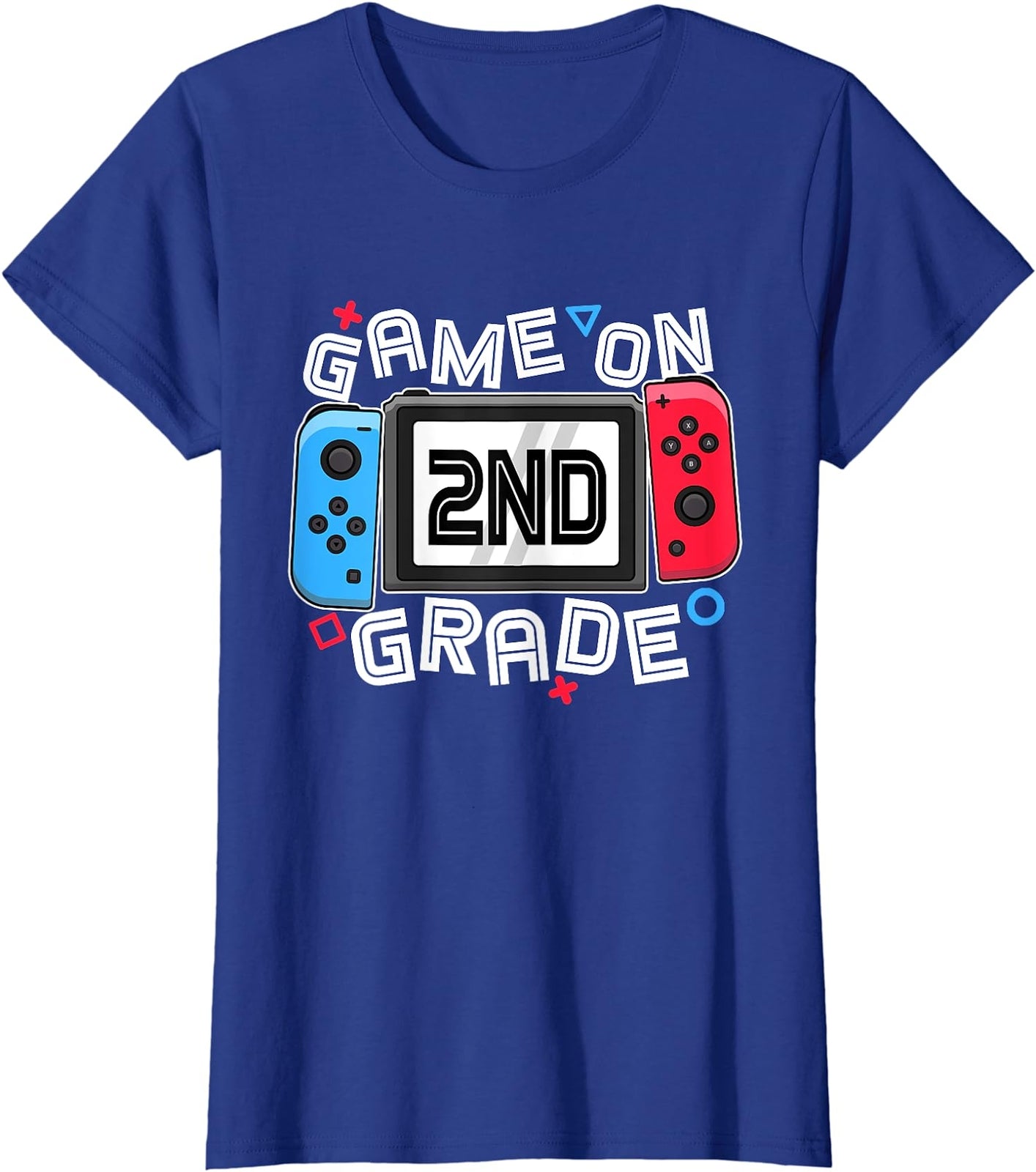 Back To School Game On 2nd Grade Funny Gift Ladies' Crewneck T-Shirt