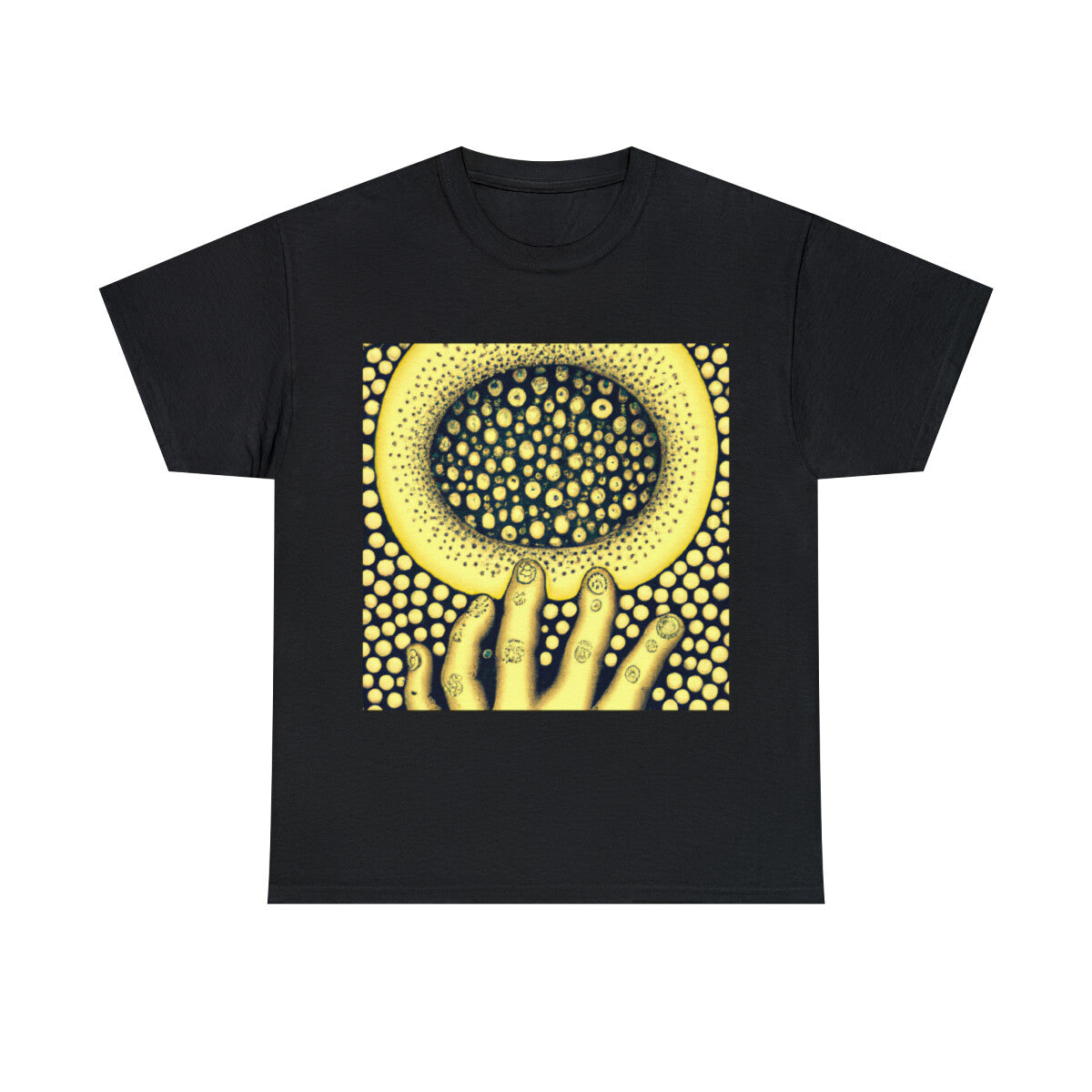 Scary Dark Fantasy Horror Art T Shirt Halloween Trypophobia Gross Disturbed Emo