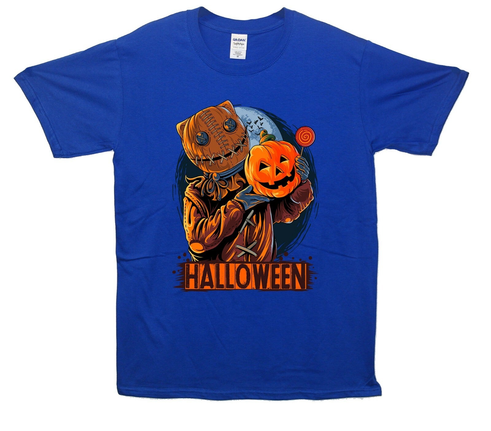 Halloween Costume Scary Printed T-Shirt Halloween, Horror, Cartoon