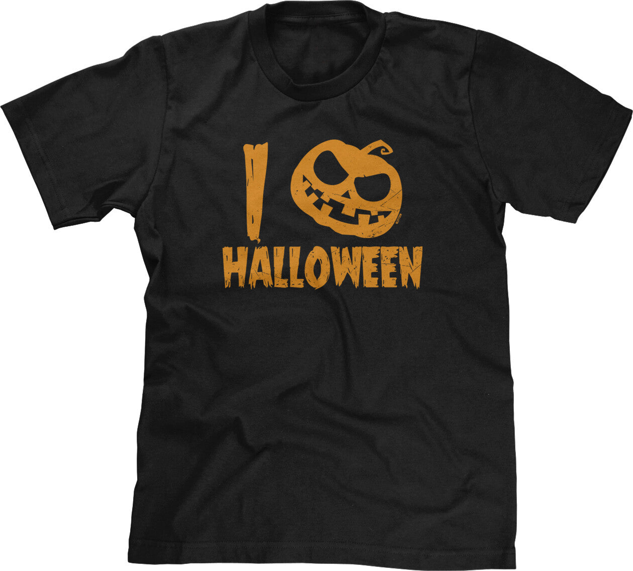 I Pumpkin Halloween Costume Party Love Heart Candy Trick or Treating Mens Tee