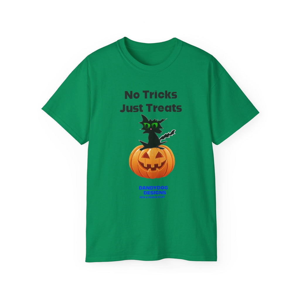 Halloween Unisex Ultra Cotton Tee, Fun Halloween Shirt, Trick or Treat T-Shirt