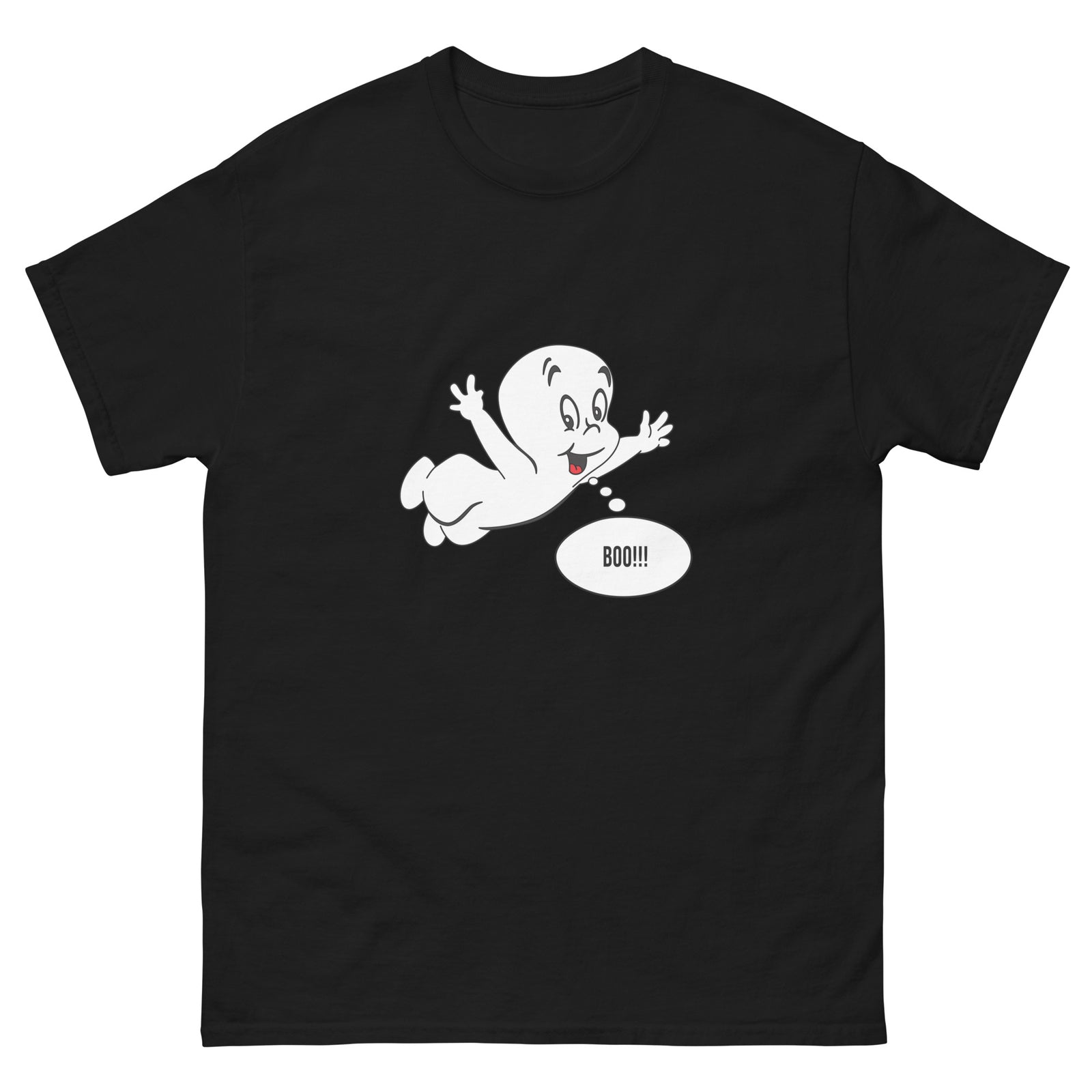 Halloween Boo T-Shirt – Spooky Cute Ghost Tee for Trick or Treat, Fun Gift