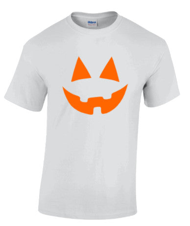 Jack O'Lantern Halloween Shirt Funny T-Shirt Spooky Pumpkin Face Tee Scary D5