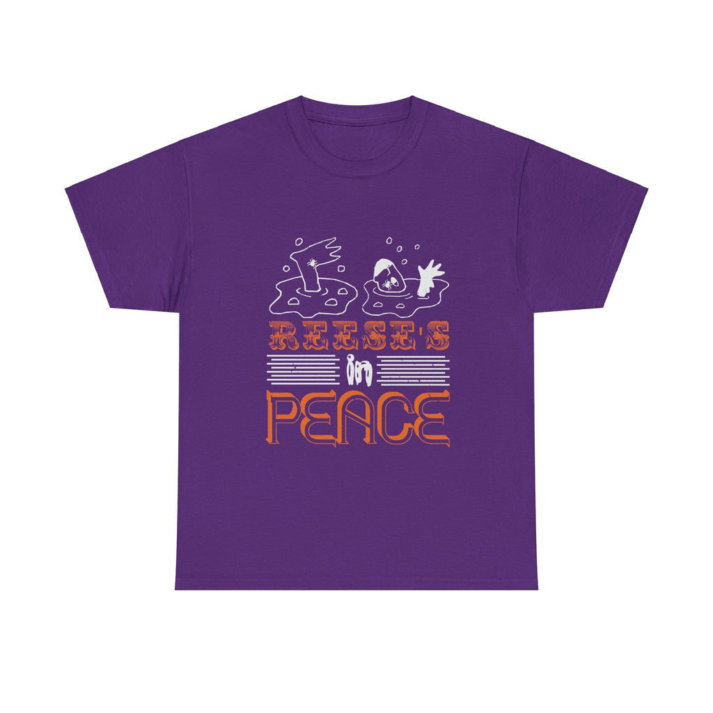 Reese's in Peace funny t shirt Halloween Candy spiders trick or treat costume