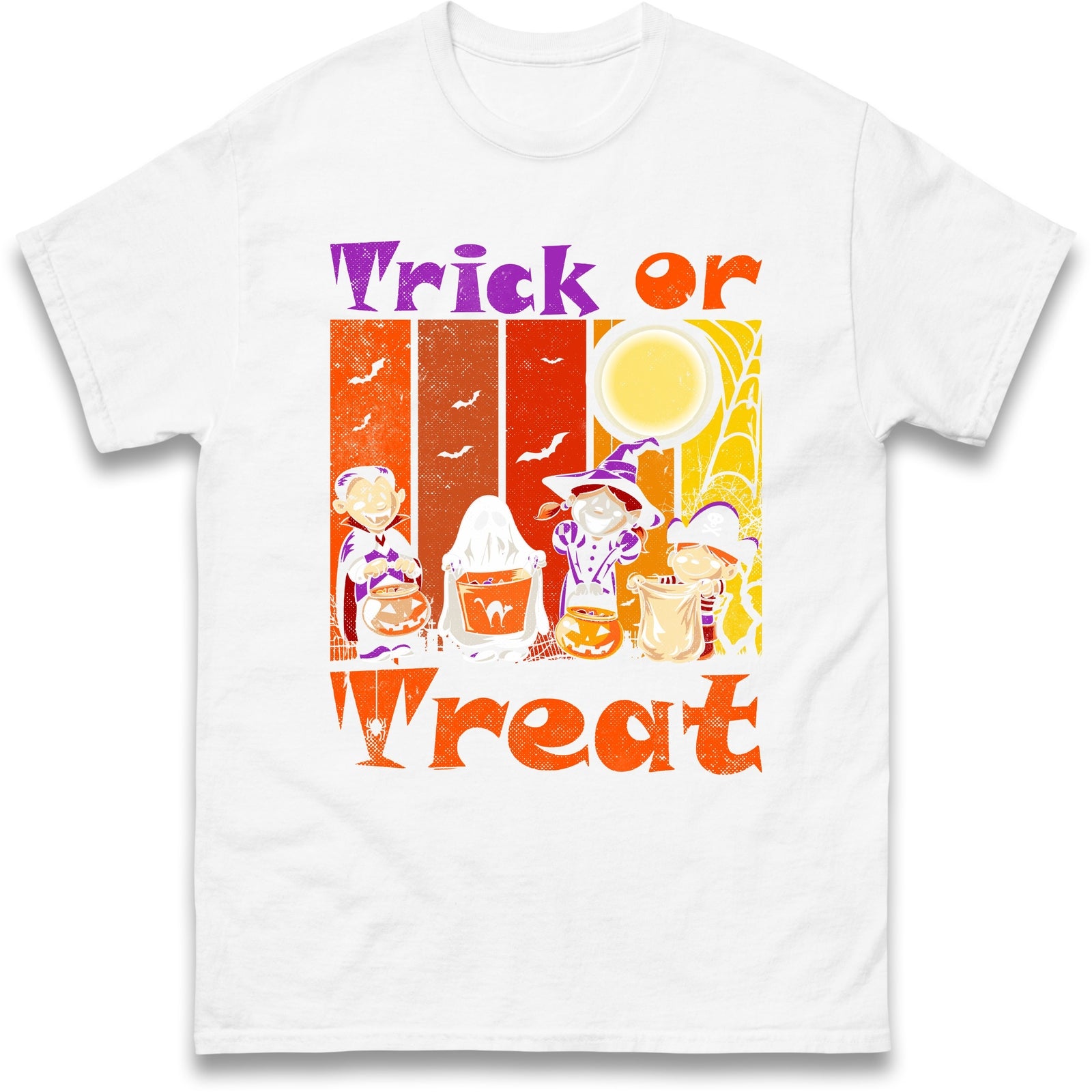 Trick or Treat Halloween Scary T Shirt,Halloween Horror Character Party Tee Gift