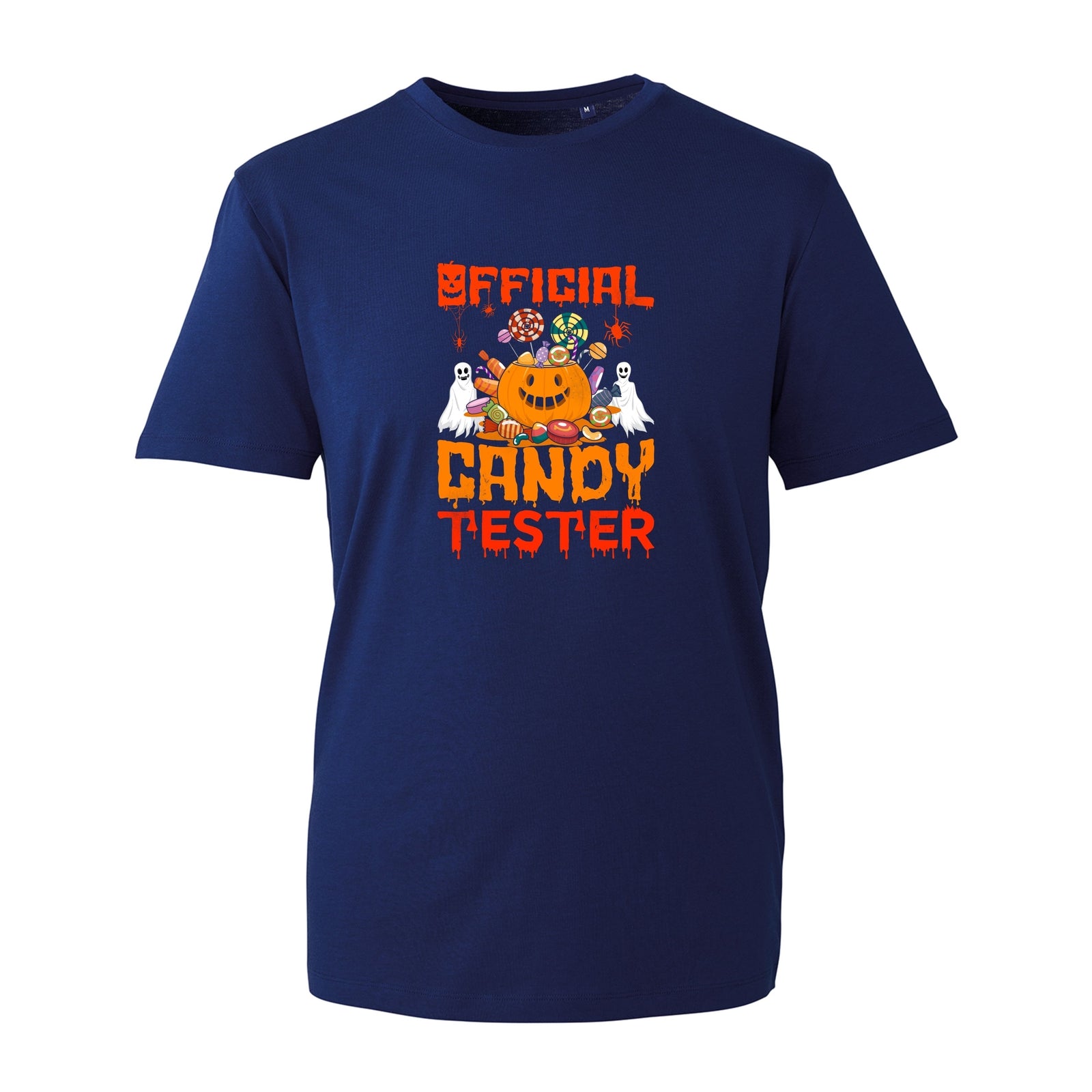 Official Candy Tester Halloween T-Shirt Trick Or Treat Boo Pumpkin Halloween Top