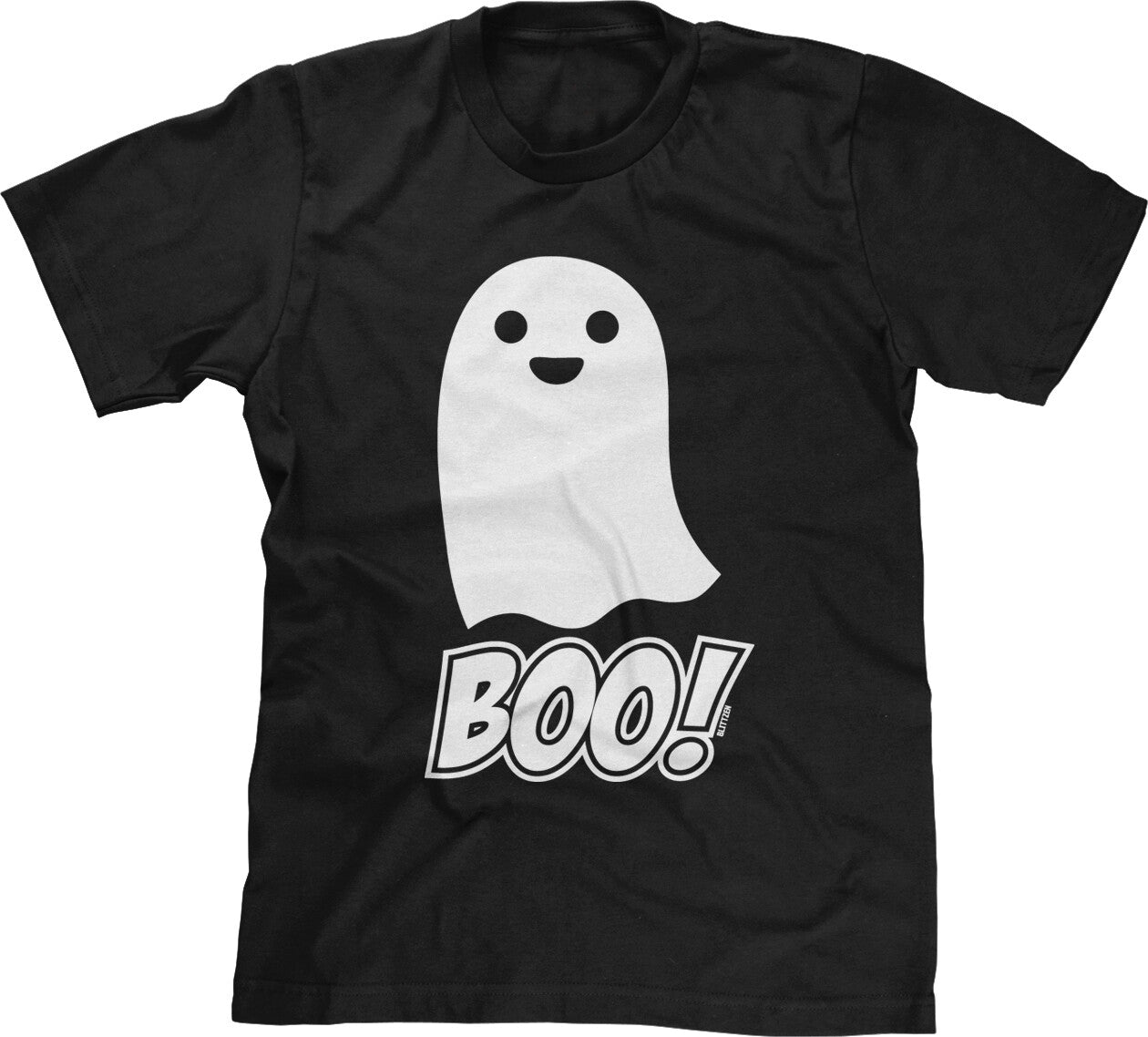 Boo Happy Halloween Costume Trick or Treat Funny Ghost Ghouls Party Mens Tee