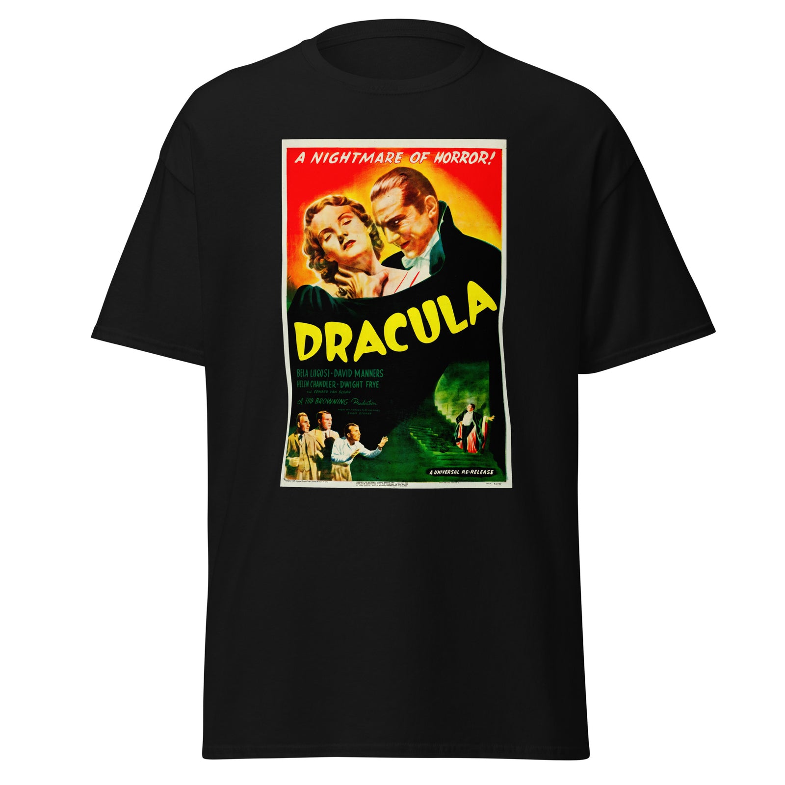 Unisex classic Dracula Shirt, Halloween, Trick or treat, fall, autumn