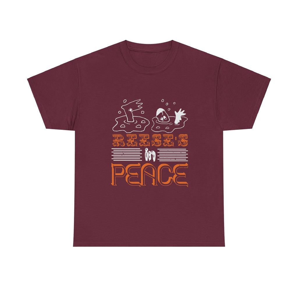 Reese's in Peace funny t shirt Halloween Candy spiders trick or treat costume