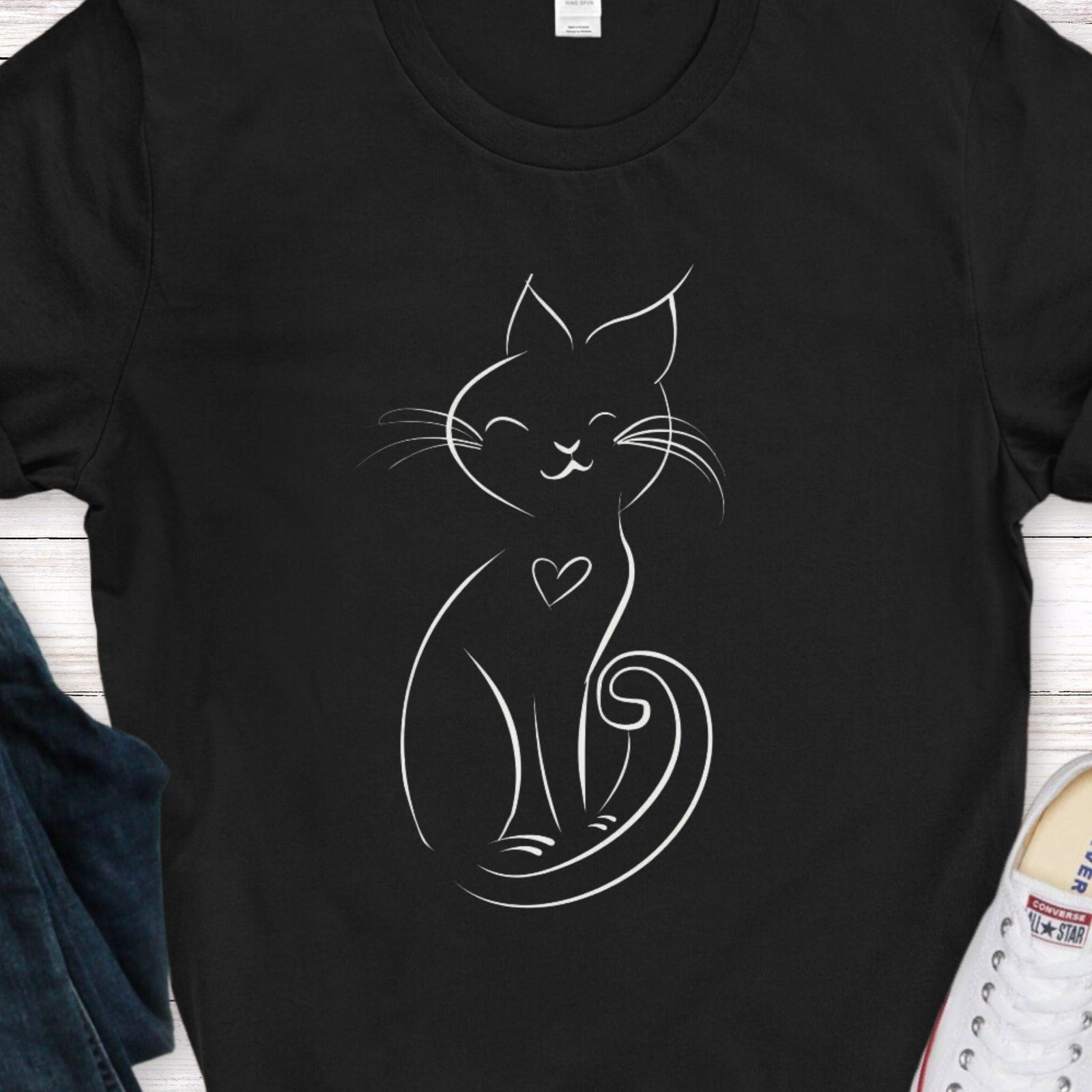 #14 Cat Shirt, My Cat Minimalist T-Shirt, Gift for Cat Lovers - Unisex T-Shirt