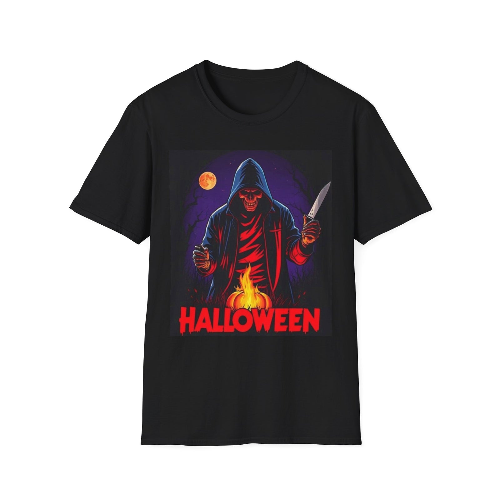 Halloween Graphic T-Shirt, Spooky Shirt for October, Trick or Treat Tee, Party