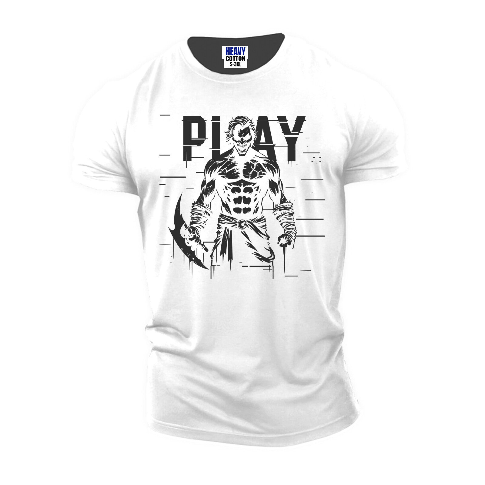 Men's T-Shirt American Halloween Horror Joker USA Gym Workout New Gift Tee S-3XL