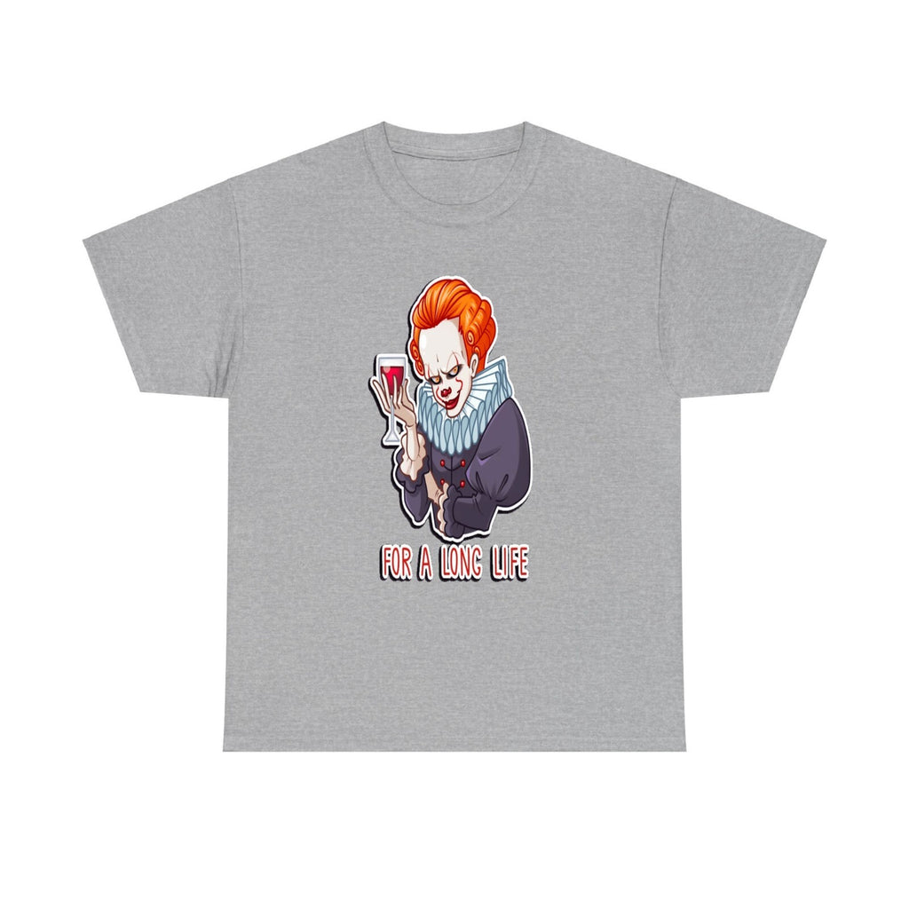 Pennywise Halloween T Shirt, Evil Clown T shirt , Wine lover Unisex Tee Top