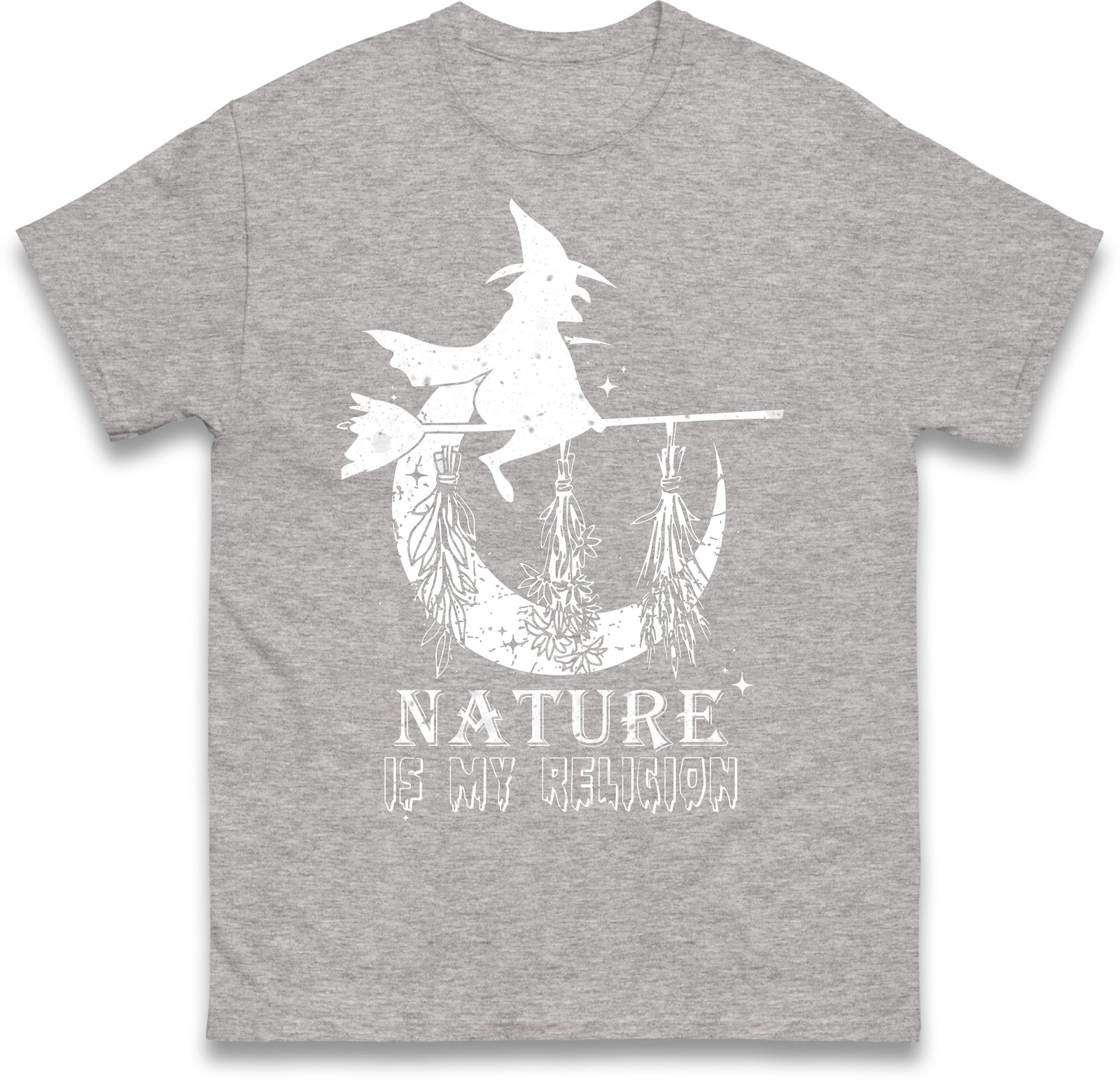 Nature Is My Religion Witch Halloween T-Shirt, Halloween T-Shirt, Trick Or treat