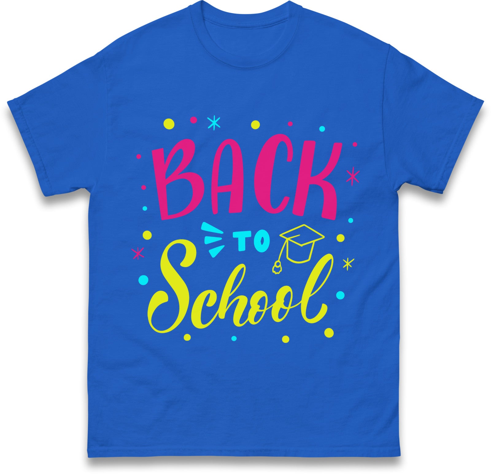 Funny Back to School T-Shirt for Kids First Day of School Tee Unisex Kids Fit